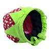 Strawberry Chalk Bag with Carabiner Drawstring for Rock Climbing Weight