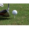 TH Golf 70mm 2 3/4" Premium White Bamboo Golf Tees