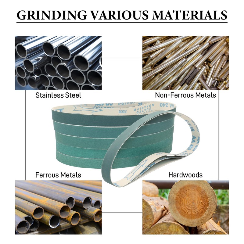 18 Pack 1x30 Sanding Belts for Knife Sharpening, 1 x