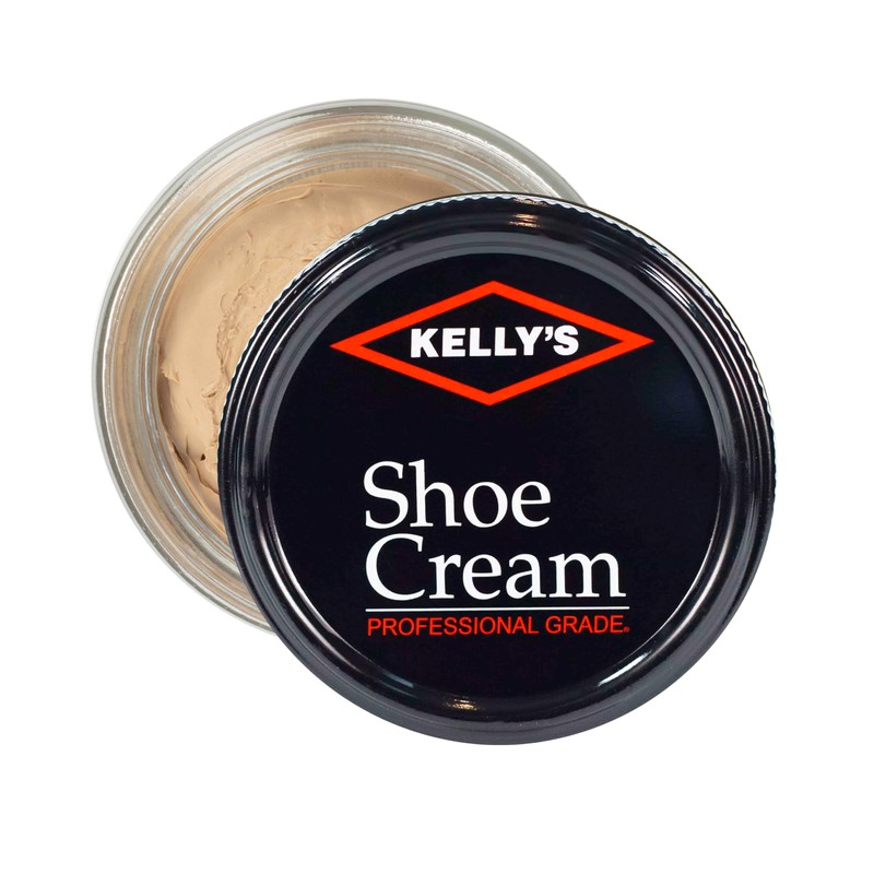 Kelly's Ecru Shoe Polish 1.5 oz - Professional Leather Shoe