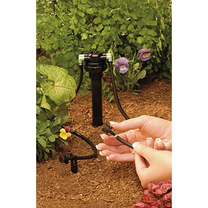 Orbit 4 Port Drip Irrigation Kit Efficient Watering System for