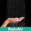 JINYOMFLY Rain Shower Head, Square Rain Shower Head, 13 Inches,
