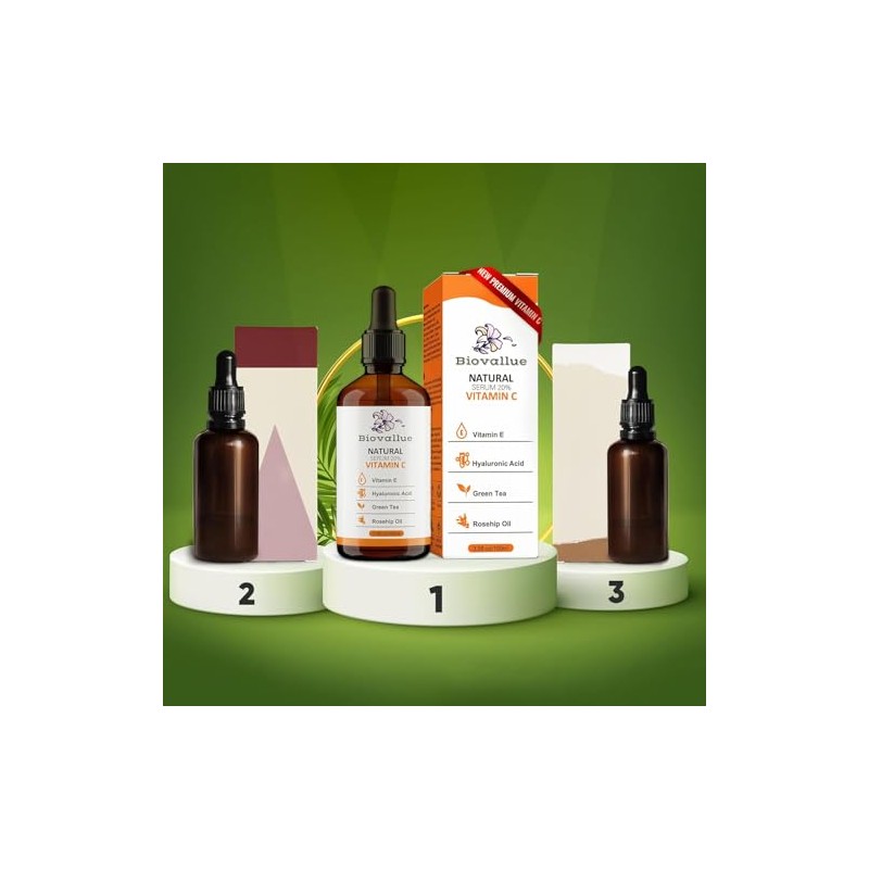 GANADOR DE LA COMPARACIÓN 2023 BIOVALLUE PREMIUM HIALURÓNICO SERUM 100ML