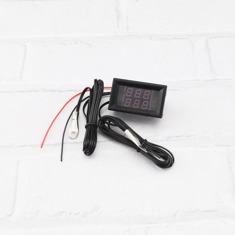 EMSea Digital Thermometer LED Temperature Meter Dual Digital Display Thermometer