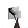 Melairy Self Adhesive 304 Stainless Steel Bathroom Square Towel Hook