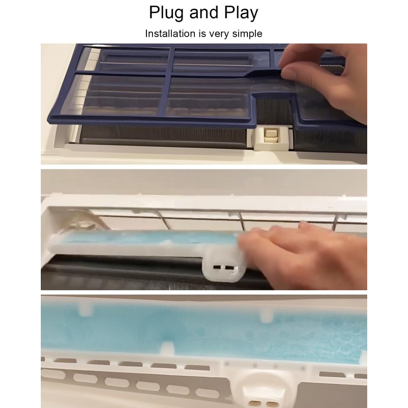 HUQUZN Mini Split Units Filter Fit for Mitsubishi Electric MSY-GE24NA