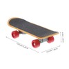 BESPORTBLE Turtle Skateboard Toy for Reptiles Mini Skateboard Antislip for