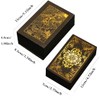 Tarot Cards Deck, Tarot Cards, with Guide & Box, Gold
