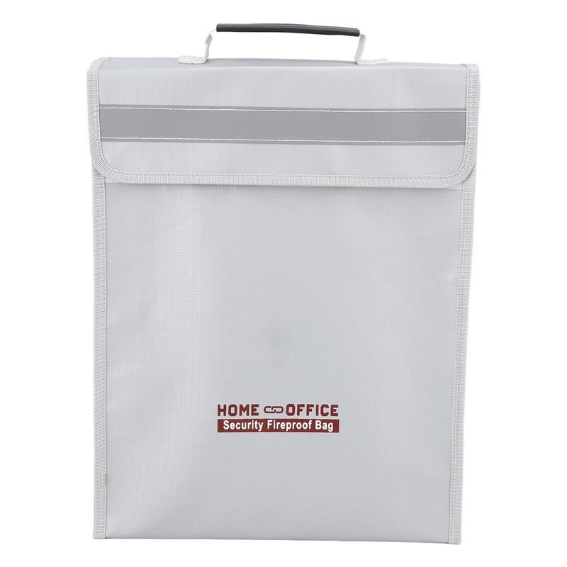 Fireproof Document Holder Pouch Waterproof Fireproof Money Bag with Zipper