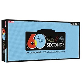 IDEAL | 60 Seconds: Say, draw, mimeâ¦itâs a race against time! | Family Games | For 3+ Players | Ages 8+