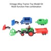1:48 Tractor Toy Model Kit Carriage Head Tool Alloy Pull