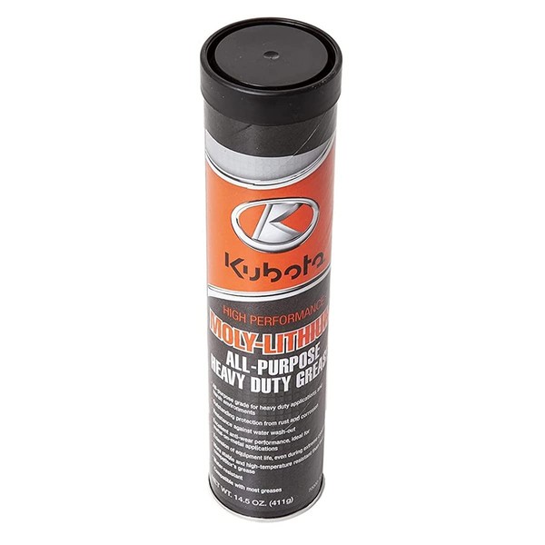 Kubota High Performance Moly Lithium All Purpose Heavy Duty Agricultural/Construction Equipment Grease (14.5 oz)