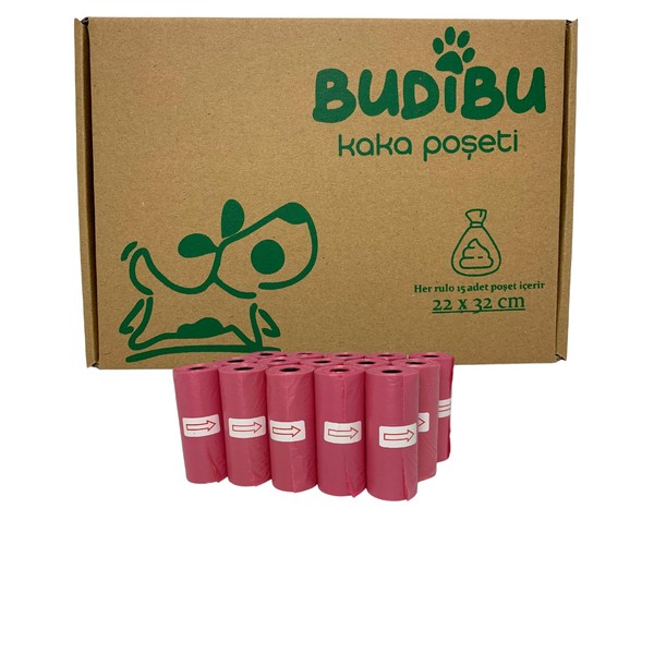 BUDİBU Kedi Köpek Kaka Poşeti Evcil Hayvan Dışkı Kaka Torbası