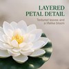 4Pcs Artificial Flowers Water Lily Foam Lotus Flower Pond Decor