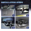 PIT66 Sun Visor Clips, Compatible with 2008-2022 Jeep Wrangler JK