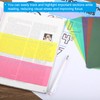 PATIKIL Guided Reading Strips, 8pcs Tracking Highlight Colored Overlay Bookmark