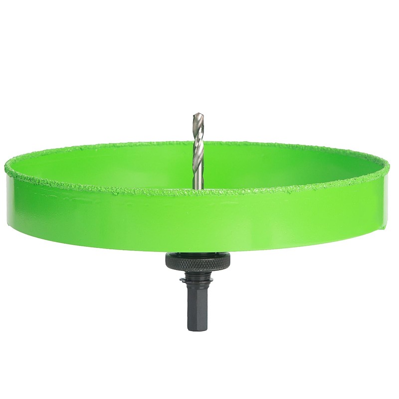 8 Inch Hole Saw Carbide for Recessed Lights, Cutting Plaster