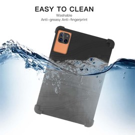 Case for Callsky-Tab Ctab 11 Tablet 11 inch,Soft Silicone Protector Cover,Kids Friendly,Adjustable Stand Tablet Cover,4 Corners Thicken Shockproof,Black