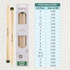 KnitPro Bamboo Single-Pointed Needles 33cm 10.00mm - 3pcs