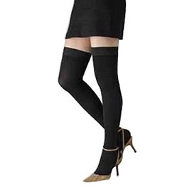 Medical Elastic Stockings rekkusufitto Thick Stockings Toe Medium Pressure ll Size Beige 2614