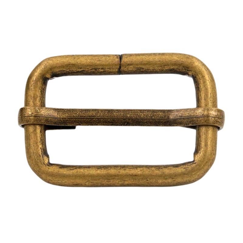 BIKICOCO Metal Slide Adjuster Buckle Tri-Glides with Movable Center Bar,