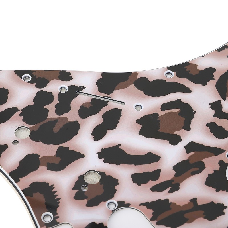 Guitar Left Hand Pickguard PVC 3 Layers Protective Decorative Guitar