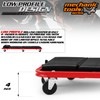 M-AUTO Heavy-Duty Convertible Mechanic Creeper, Z-Creeper 2-in-1 Creeper and Seat