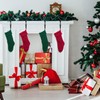 Sfcddtlg 6 Pcs Christmas Stocking Holders for Fireplace- Adjustable Mantle