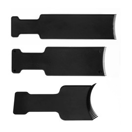 3 Herramientas para Resaltar el Cabello, Tablero de Color para Tinte de Cabello, Tablero de Balayage, Tablero para Peine, Tableros Destacados con Tablero para Resaltar los Dientes