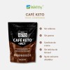 Wellthy Café Keto 360g. Soluble Adicionado Con Mct Clásico