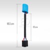 H2 Headlight Adapter - 9007 Male to H4 Female Extension