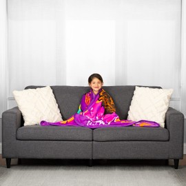 Franco Karma's World Kids Bedding Super Soft Plush Micro Raschel Throw, 46 in x 60 in