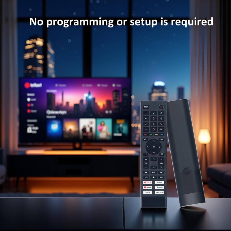 Mando universal para Hisense Smart Google TV, compatible con televisores