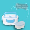 Lonchera Eléctrica Portátil Thermoflex 1.05 Litros para Hogar/Oficina (Azul Claro)