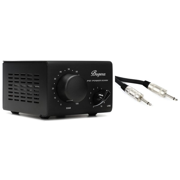 Bugera PS1 Passive 100-watt Power Attenuator Bundle with S12-6 TS-TS