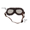 Nicky Bigs Novelties Adult Deluxe Brown Vinyl Vintage Pilot Aviator
