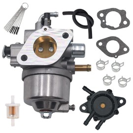 Cylinman 15003-7033 Carburetor Fit for Kawasaki FH451V FH451V-DS05 FH500V-AS38 4 Stroke Engine With Fuel Pump