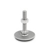 Ganter Standard Elements GN 41 40 – M10 – 50 D3 Set – Stainless Steel with Feet | Rubber