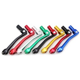 PRO BAT Folding Gear Shifter Shift Lever CNC Aluminum Gear Shifter Shift Lever for Motorcycle ATV Apollo SSR 125cc kayo Dirt 110cc 150cc 160cc KLX CRF50 Bike Pit Bike Black&Red