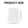 SD Card Holder Case 10 Pcs, Clear Plastic Storage Case