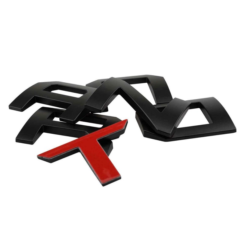 Unbranded Matte Black 3D Raised Layer Tailgate Insert Letters fits