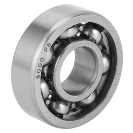 ACROPIX 6000 Deep Groove Ball Bearing P6 10x26x8mm Lubricated Bearing Open Type Silver Tone Scooter Skateboard Wheel