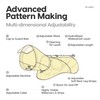 WOOFO Slip-On Dog Rain Poncho, Quick & Easy to Wear