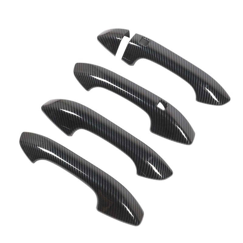 Exterior Door Handle Cover Carbon Fiber Pattern Outside Door Handle