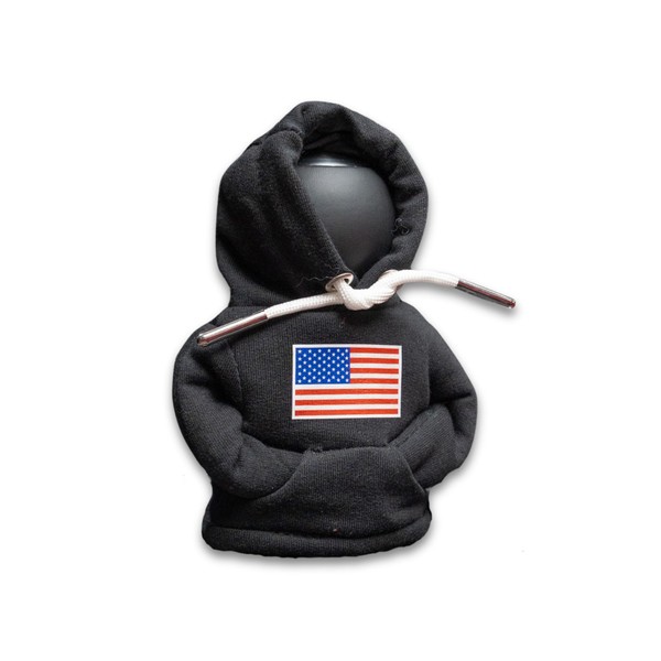 Billetworkz Shift Knob Cover, Mini Gear Shift Hoodie, USA Flag