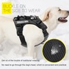 Demigreat Service Dog Harness, Reflective Dog Vest Harness with 5