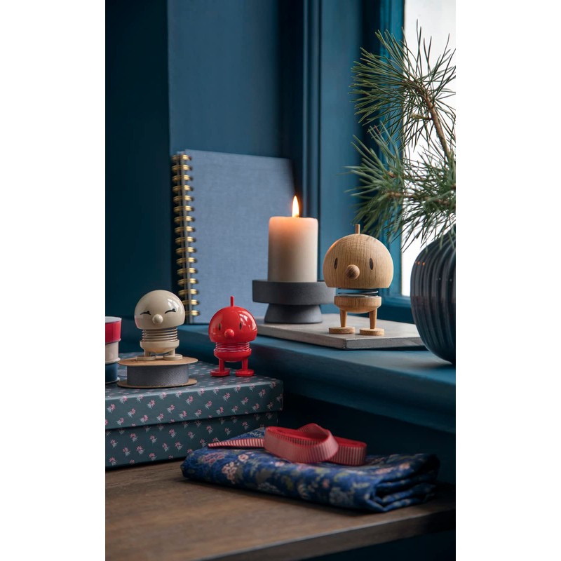 Hoptimist - Small Bumbel - Latte/White - Plastic - (DxH)