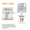 Mellroom Mellroom Adjutsable Window Insulation Kit 63inX63in(160X160cm),Clear180? Thickness,Easy to Open