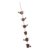 Rain Chain Watering Can Bucket Shaped Decorative 6 Cups Rainwater
