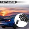 Motoforti Universal Car Bolt Rivets Fastener Mudguard Bumper Retainer Clips,11mm